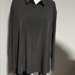 Athleta Dark Brown Blouse